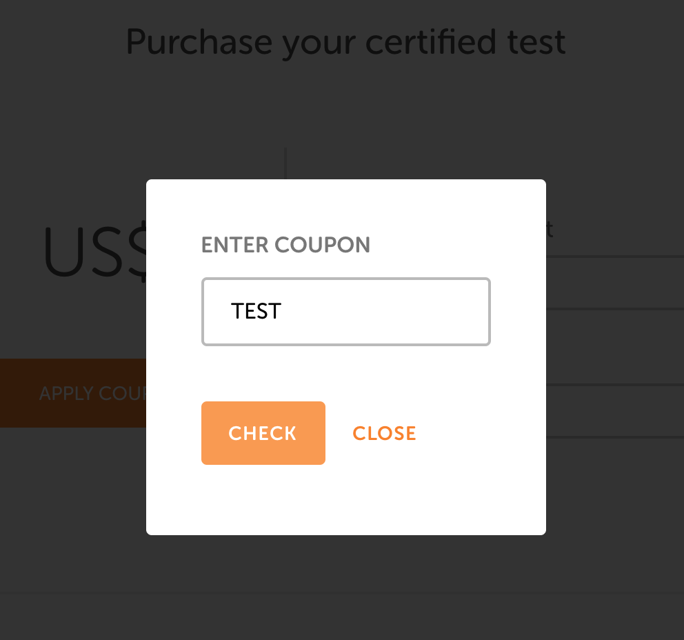How do I apply a coupon code? Duolingo English Test