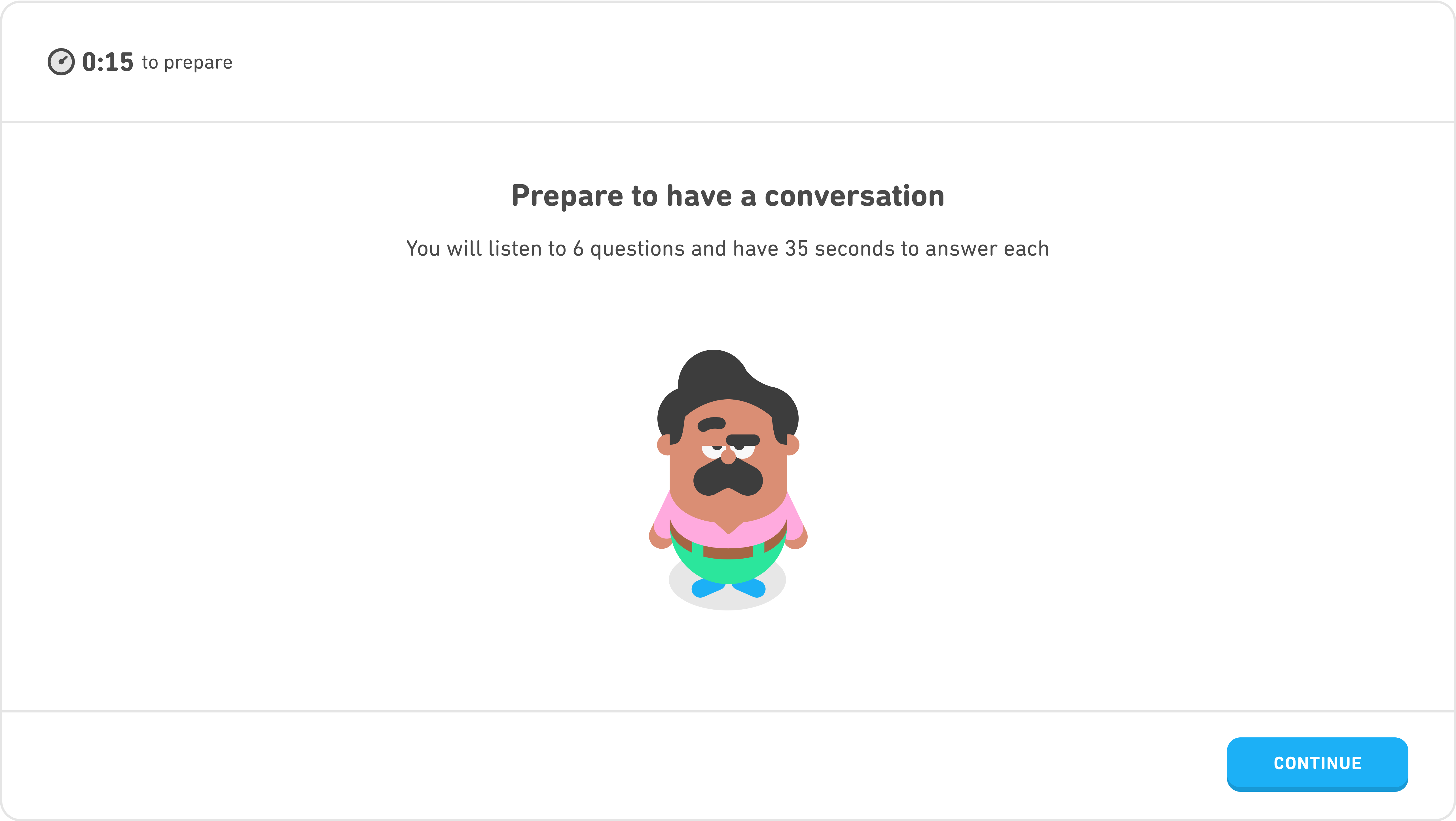 Interactive Speaking(대화형 말하기) – Duolingo English Test
